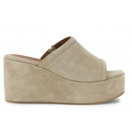 Cafe Noir CIABATTA IN PELLE SCAMOSCIATA - C1HM6062