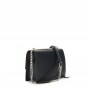Cafe Noir BORSA CON PATTINA ASIMMETRICA CON APPLICAZIONE DI LETTERING, TRACOLLA CON CATENA - C3YC0816
