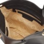 Cafe Noir TOTE IN MATERIALE CON GRANA, TRACOLLA REMOVIBILE IN NASTRO E CHARM IN METALLO - C3YE0807