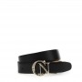 Cafe Noir CINTURA IN PELLE CON FIBBIA CN IN METALLO CON STRASS IN TONO - C4CM0807