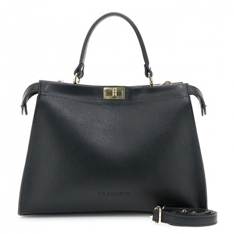 Cafe Noir BORSA A MANO IN PELLE, TRACOLLINA REMOVIBLE - C3XH0035