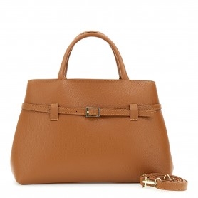 Cafe Noir BORSA A MANO IN PELLE CON CINTURINO E FIBBIA SUL DAVANTI - C3XH0036