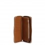 Cafe Noir PORTAFOGLIO ZIP ROUND CON PASSANTE CON DETTAGLIO INFILATURA IN TONO - C4AM0816