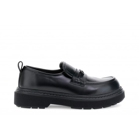 Cafe Noir MOCASSINO IN SINTETICO EFFETTO PELLE ABRASIVATA CON ACCESSORIO PERSONALIZZATO - C1FA9255