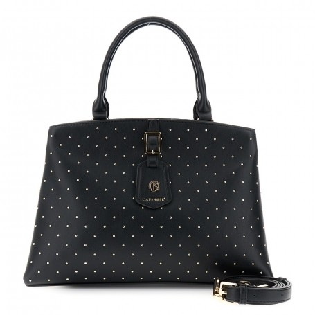 Cafe Noir BORSA A MANO IN SINTETICO EFFETTO PELLECON APPLICAZIONE DI MICROBORCHIE - C3MB0908