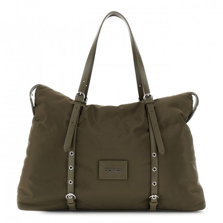 Cafe Noir SHOPPING IN NYLON CON CINGHIE REGOLABILI CON FIBBIE E OCCHIELLI A VELA - C3ME0901