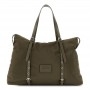 Cafe Noir SHOPPING IN NYLON CON CINGHIE REGOLABILI CON FIBBIE E OCCHIELLI A VELA - C3ME0901