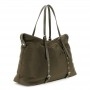 Cafe Noir SHOPPING IN NYLON CON CINGHIE REGOLABILI CON FIBBIE E OCCHIELLI A VELA - C3ME0901