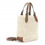 Cafe Noir BORSA A MANO IN TESSUTO RICCIOLINO - C3NF0920