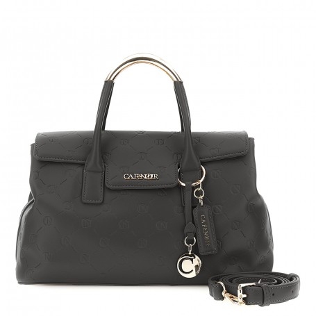 Cafe Noir BORSA IN SINTETICO EFFETTO PELLE CON PATTINA E MANICI TUBOLARI - C3NM0940