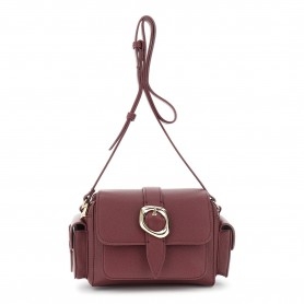 Cafe Noir BORSA A SPALLA IN MATERIALE SINTETICO CON GRANA, TRACOLLA REGOLABILE E PATTINA - C3NN0932