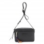 Cafe Noir CAMERA BAG IN SINTETICO EFFETTO PELLE SAFFIANO CON CHARMS MULTICOLOR - C3WA0903