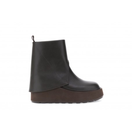 Cafe Noir TRONCHETTO IN PELLE CON RISVOLTA - C1FL1115