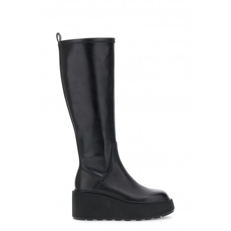 Cafe Noir STIVALE IN PELLE E GAMBALE IN SINTETICOEFFETTO PELLE ELASTICIZZATA - C1FL1117