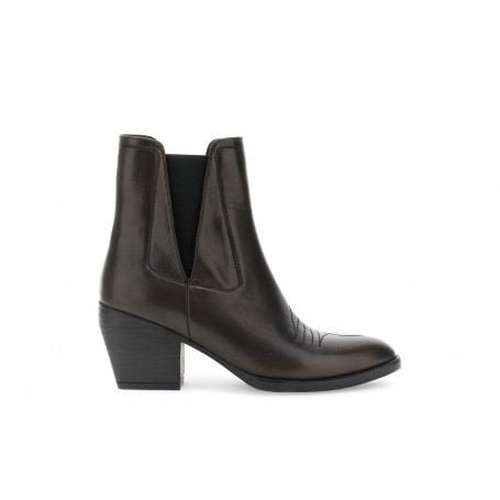 Cafe Noir TRONCHETTO IN PELLE CON ELASTICI - C1MA1000