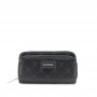 Cafe Noir PORTAFOGLIO IN SINTETICO EFFETTO PELLE CON DOPPIA ZIP - C4AM0912