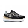 Cafe Noir RUNNING IN NYLON STAMPA ANIMALIER E PELLE - C1DL9002