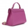 Cafe Noir BORSA A MANO CON PATTINA IN SAFFIANO CON LOGO OVALE  SMALTATO IN TONO - C3TA0701