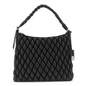 Cafe Noir SACCA IN NAPPA SINTETICA CON GOFFRATURA, MANICO A TRECCIA, CHARM CON LOGO - C3NH0936