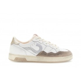 Cafe Noir SNEAKERS IN PELLE E SCAMOSCIATO CON RIPORTO LAMINATO - C1DD1004