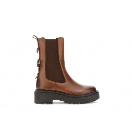 Cafe Noir STIVALETTO IN PELLE CON ELASTICI - C1XM1031