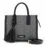 Cafe Noir TOTE IN TESSUTO TWEED CON CHARM E NAPPINA - C3YD0908