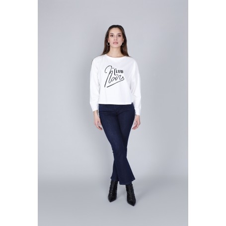 Cafe Noir TSHIRT MANICA LUNGA LE CLUB NOIR - C7JT0251