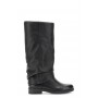 Cafe Noir STIVALE IN PELLE CON RISVOLTA - C1XM1036