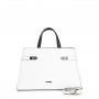 Cafe Noir BORSA A MANO CON CHIUSURE IN METALLO  VERNICIATE E MANICI  CONTRASTO, TRACOLLA R - C3WF0813