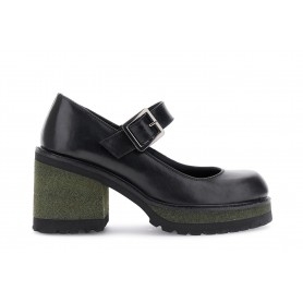 Cafe Noir DÃCOLLETÃ IN PELLE CON FIBBIA - C1FE1114