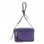 Cafe Noir CAMERA BAG IN SINTETICO EFFETTO PELLE SAFFIANO CON CHARMS MULTICOLOR - C3WA0903
