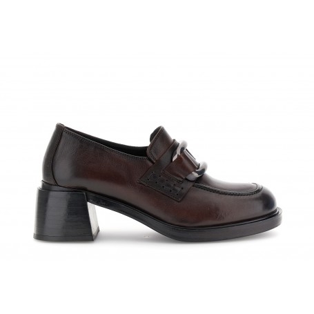 Cafe Noir MOCASSINO IN PELLE CON MORSETTO - C1HA1005