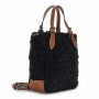 Cafe Noir BORSA A MANO IN TESSUTO RICCIOLINO - C3NF0920