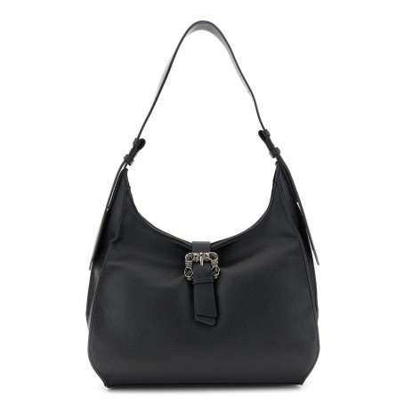 Cafe Noir BORSA A SPALLA IN SINTETICO EFFETTO PELLE CON COSTOLE A CONTRASTO - C3NG0915