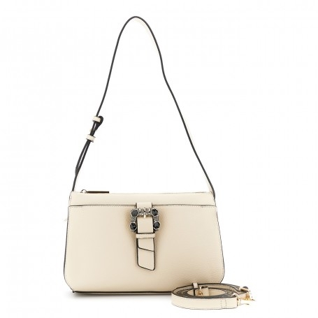 Cafe Noir BORSA A SPALLA IN SINTETICO EFFETTO PELLE CON FIBBIA GIOIELLO - C3NG0918