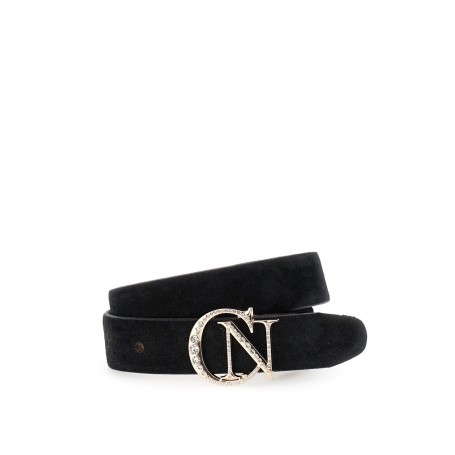 Cafe Noir CINTURA IN CROSTA, FIBBIA CON STRASS - C4CM0902