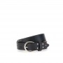 Cafe Noir CINTURA IN PELLE CON APPLICAZIONI DI RIVETTI CON MIX  GALVANICHE - C4CM0905