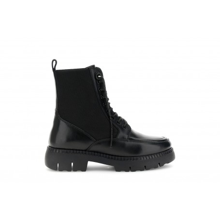Cafe Noir TRONCHETTO IN PELLE ALLACCIATO CON ELASTICO E LACCI STRASS - C1EB1266