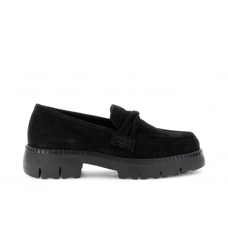 Cafe Noir MOCASSINO IN PELLE SCAMOSCIATA CON MIGNON - C1EB6062