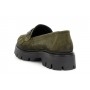 Cafe Noir MOCASSINO CON FRANGIA E ACCESSORIO IN PELLE SCAMOSCIATA - C1FC6005
