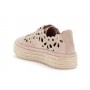 Cafe Noir SNEAKERS IN PELLE CON RICAMO - C1DM6060