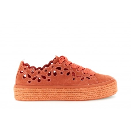 Cafe Noir SNEAKERS IN PELLE CON RICAMO - C1DM6060