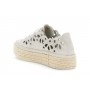 Cafe Noir SNEAKERS IN PELLE CON RICAMO - C1DM6060