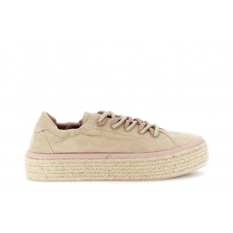 Cafe Noir SNEAKERS IN PELLE CON RICAMO - C1DM6061