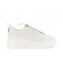 Cafe Noir SNEAKER IN PELLE RIVESTITA CON ELASTICIE FIORI - C1DS1035
