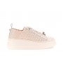 Cafe Noir SNEAKER IN PELLE RIVESTITA E GROSGRAIN INTRECCIATO - C1DS9038