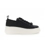 Cafe Noir SNEAKER IN PELLE RIVESTITA E GROSGRAIN INTRECCIATO - C1DS9038