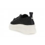 Cafe Noir SNEAKER IN PELLE RIVESTITA E GROSGRAIN INTRECCIATO - C1DS9038