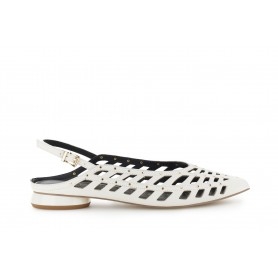 Cafe Noir BALLERINA IN NAPPA TRAFORATA CON BORCHIE E LACCINO - C1EG4005