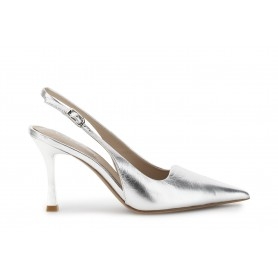 Cafe Noir DECOLLETTE' APERTA DIETRO IN PELLE LAMINATA - C1NA2033